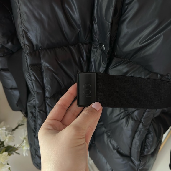 SAM. Millennium faux Fur Trim Down Coat - Picture 6 of 16